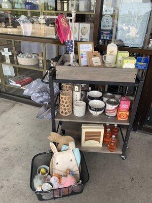 Love the sidewalk sale items left from Easter, all 50% off!