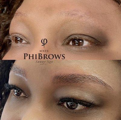 Microblading brows