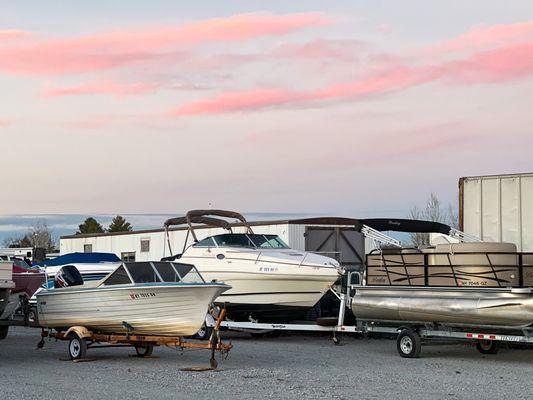 Convenient Storage at Swan Bay Resort