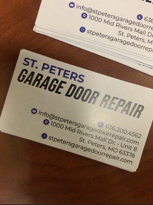 -St. Peters Garage Door Repair-
We are offering Free estimate at your location.