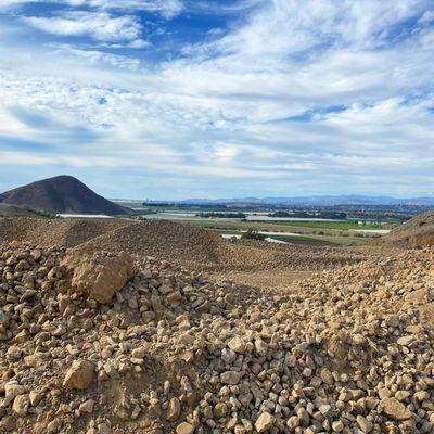 The views from the quarry are amazing.