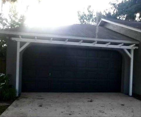 New Paint & Custom Built Pergola