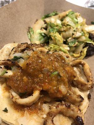 Calamari Taco (just alright)