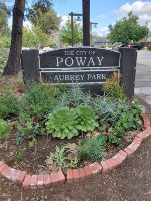 Entrance Signage