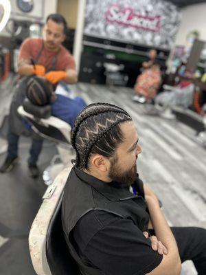 Freestyle design braids