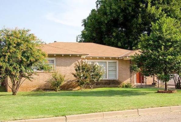 Excellent Neighborhood. 3 Bedroom, 2 Bath, Brick Home, with 2 Car Carport. Recently Refinished Hardwood Floors...