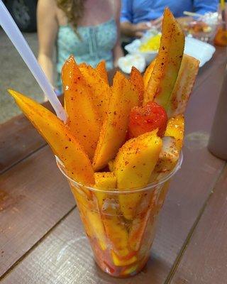 Fruta en Baso (Fruit in a cup)