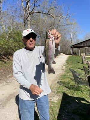 4.5 lb Rainbow Trout