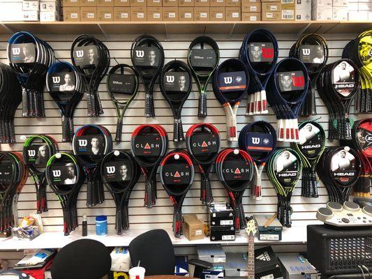 2022 Racquet selection