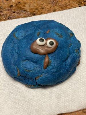 Cookie Monster cookie