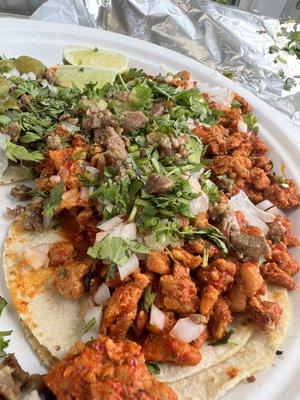 Beef & Pork Tacos