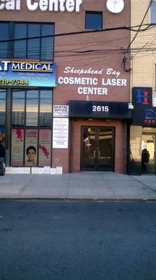 Front of Building Sheepshead Bay Cosmetic Laser Center, 3rd Floor.