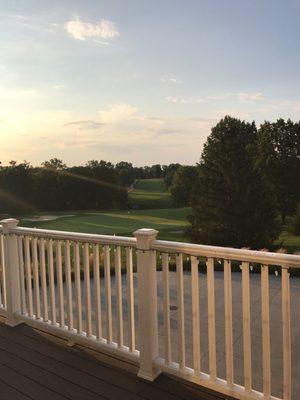 The beautiful Blue Ash golf course