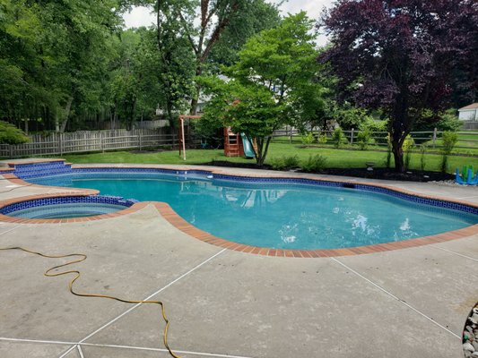 Pool Before - July 12, 2021