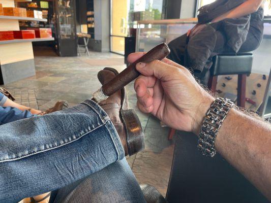 Cigar lounge