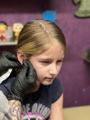 Kids Ear Piercing