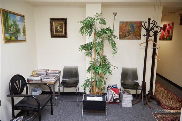 This is the waiting area where you wait until you can see the doctor. You could choose from many reading material while you wait.