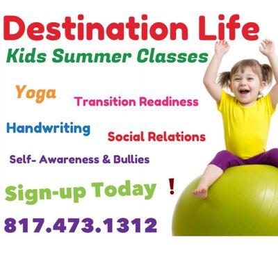 Summer Camp Classes 2017