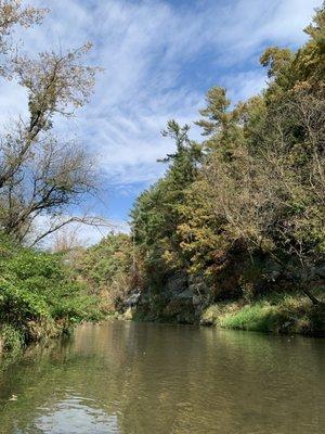 Beautiful view of the Kickapoo!