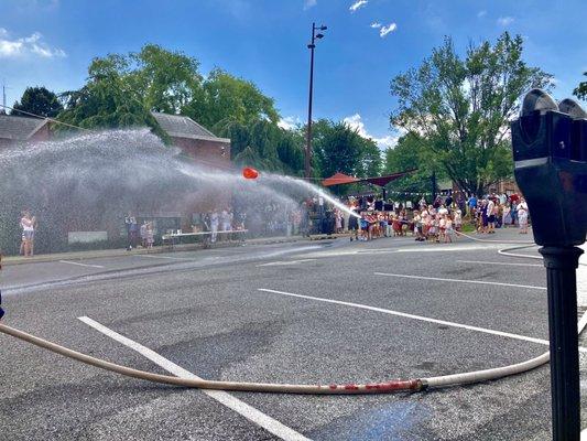 Swarthmore Fire Association-- 2023, 4th of July fun in Swarthmore Borough thanks to the Fire Association!