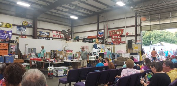 Saturday night auction