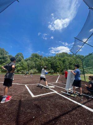 Turf Baseball Field