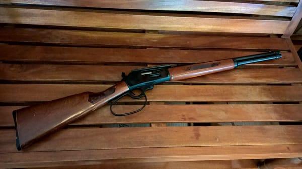 30-30 lever action, new & smooth!