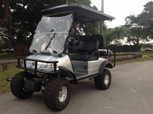 4 Passenger Evolution Forester Golf Cart