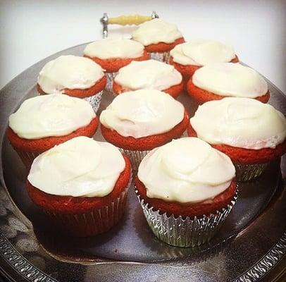 Red Velvet Cupcakes from Musicians Kitchen