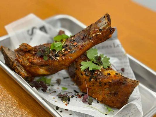 Smoky Chili Glazed Ribs