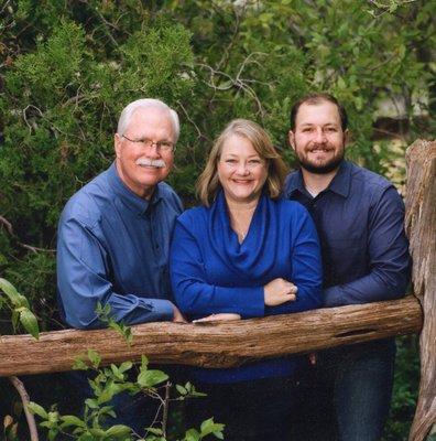 Dr. Don, Kathy and Dr. Jason Walker