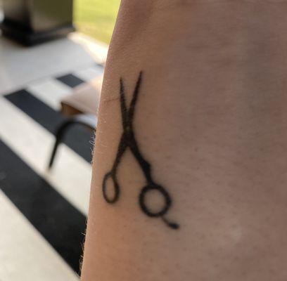 Love the business so much I had shears tattooed on my wrist.