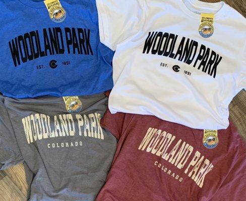 Woodland Park shirts