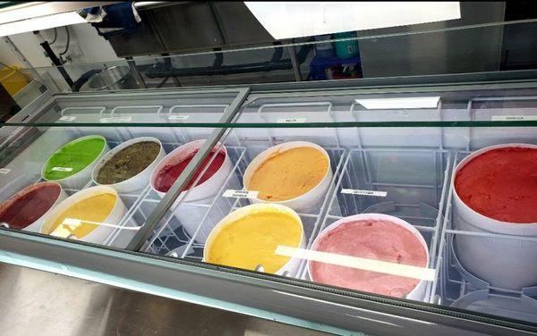 FLAVORS ICECREAM WITH NATURAL FRUITS