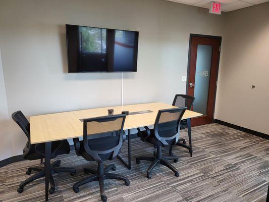 Our customer conference room as well as our agent training room.