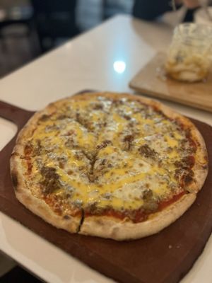 Cheesesteak Pizza