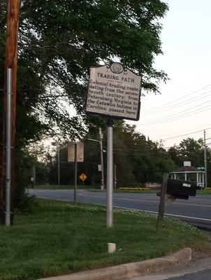 Trading Path historical marker