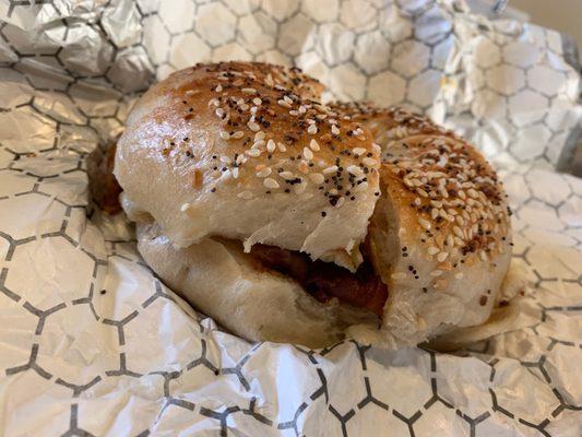 Best bagel breakfast sandwich