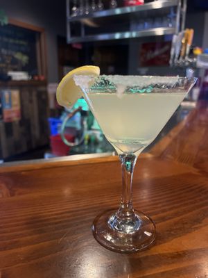 Lemon drop martini