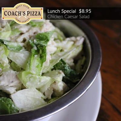 Customers' Favorite: Chicken Caesar Salad