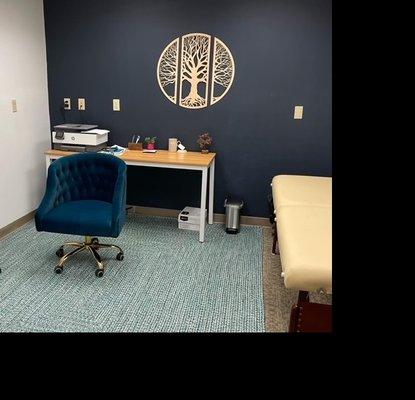 The office space where Jessy VanGessel, Nurse Practitioner meets with her clients