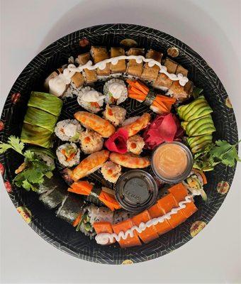 The Vegan Sushi Platter