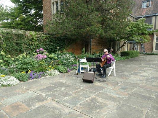 Performing at the Meadow Brook Mansion