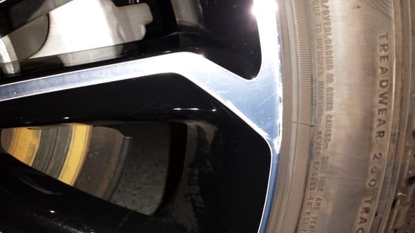 My brand new car has a brand new curbed rim thanks to these a-holes.