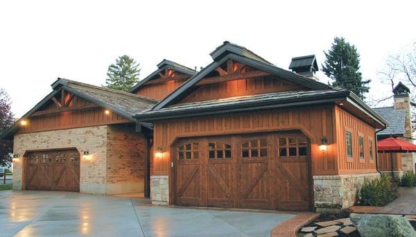 New garage door installation