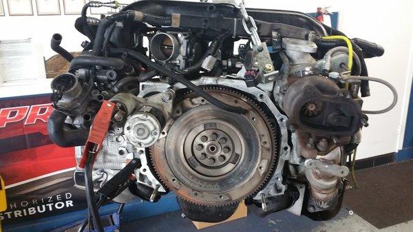 SUBARU 2.5 TURBO HEAD GASKETS AND CLUCH SERVICE