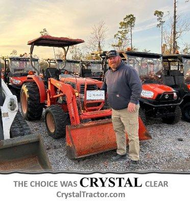 Congratulations to Josh Ward on the purchase of his Kubota L3130 GST tractor!