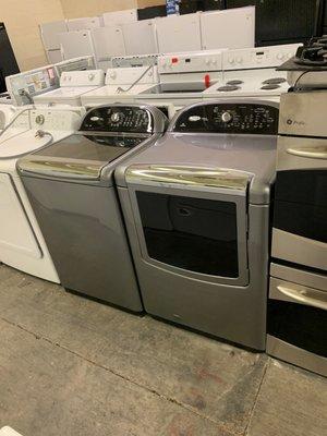 Washers and dryers