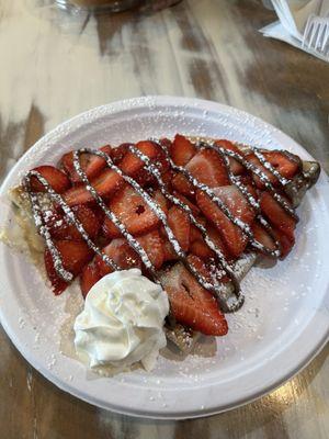 Strawberry Cheesecake Crepe