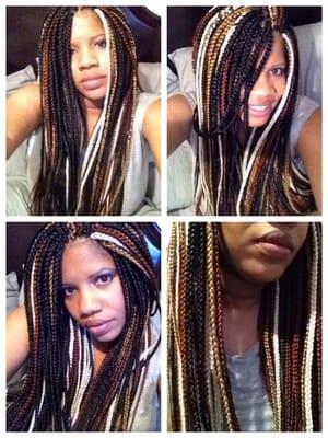 Box Braids Gone Wild!  laugh